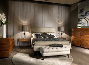 SEGRETI S993 - Upholstered double bed with high headboard by Arte Brotto - view 3